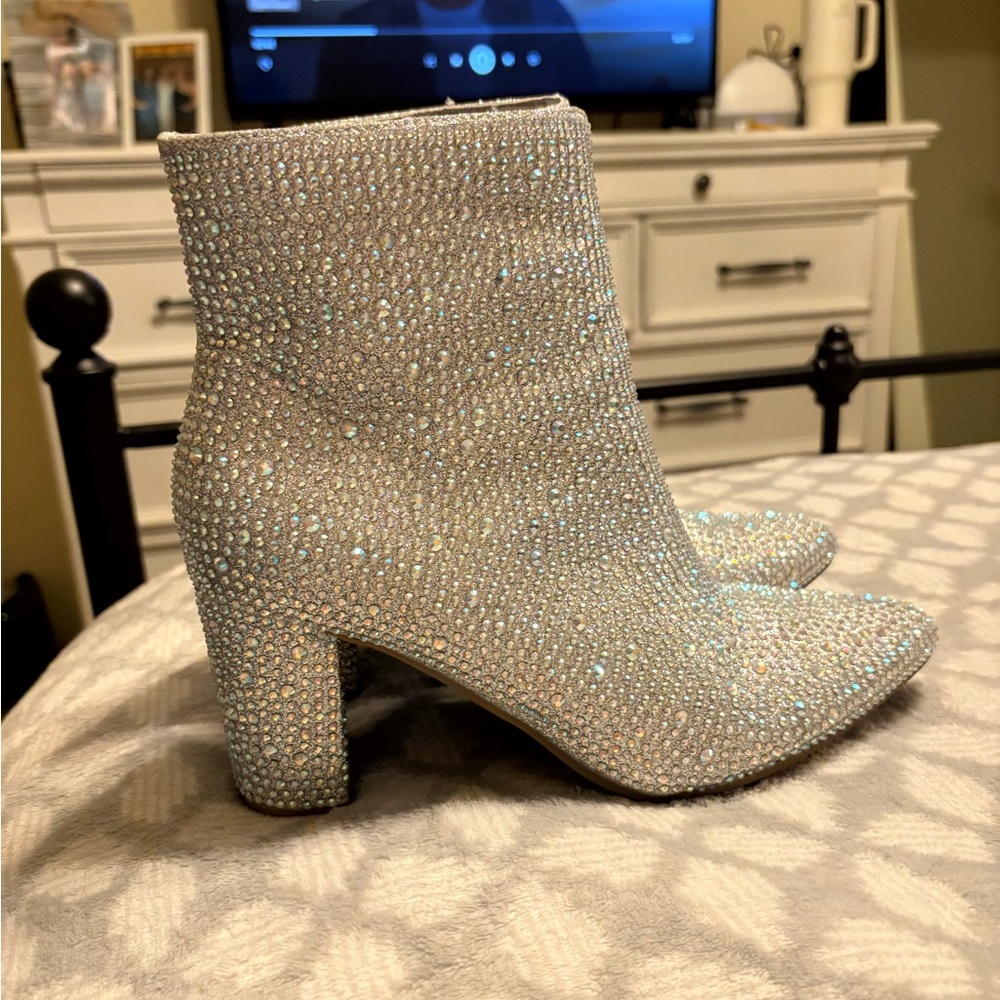 Rhinestone Booties